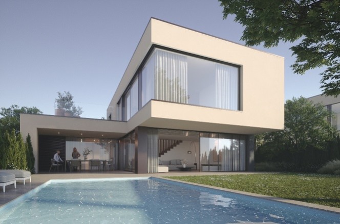 Oliveiral : villas de luxe de 4 chambres avec piscine, à Maia, Porto