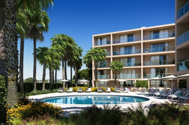 Flamingos: Apartments for sale on Salgados beach, Algarve