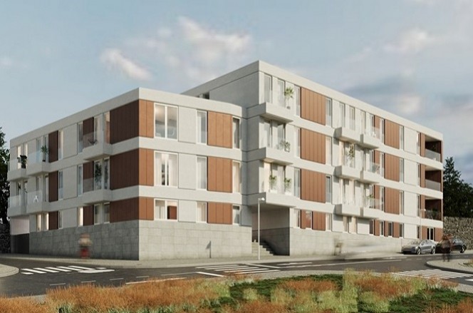Edifício Maria: Apartments next to University Pole in Porto, Portugal