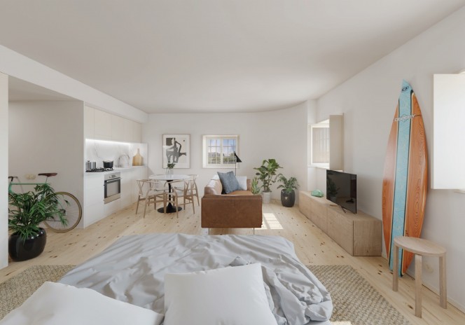 New apartments, T0 to T3, in Matosinhos Sul, Porto, Portugal