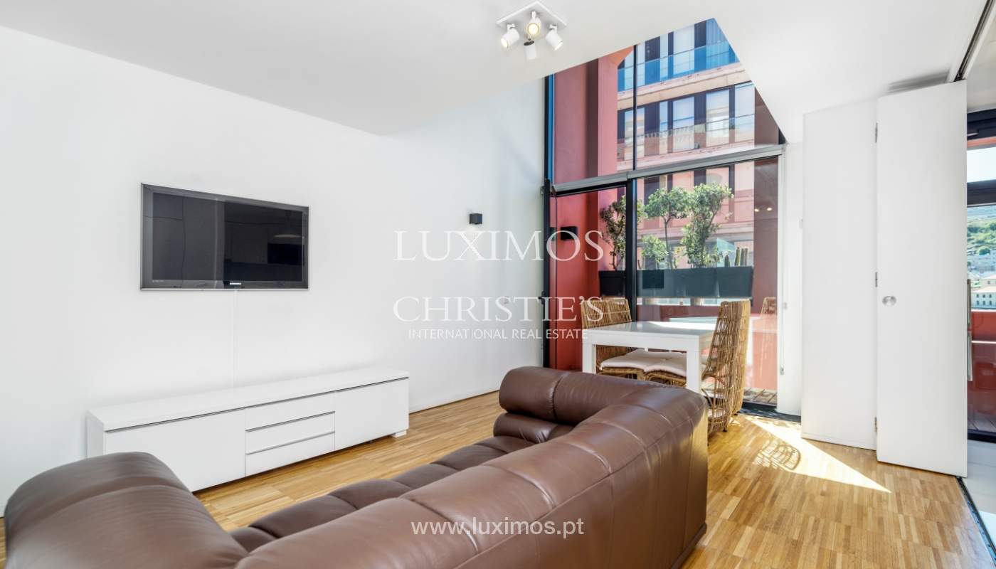 Venda  apartamento duplex de luxo, condominio fechado, Porto, Portugal_100950