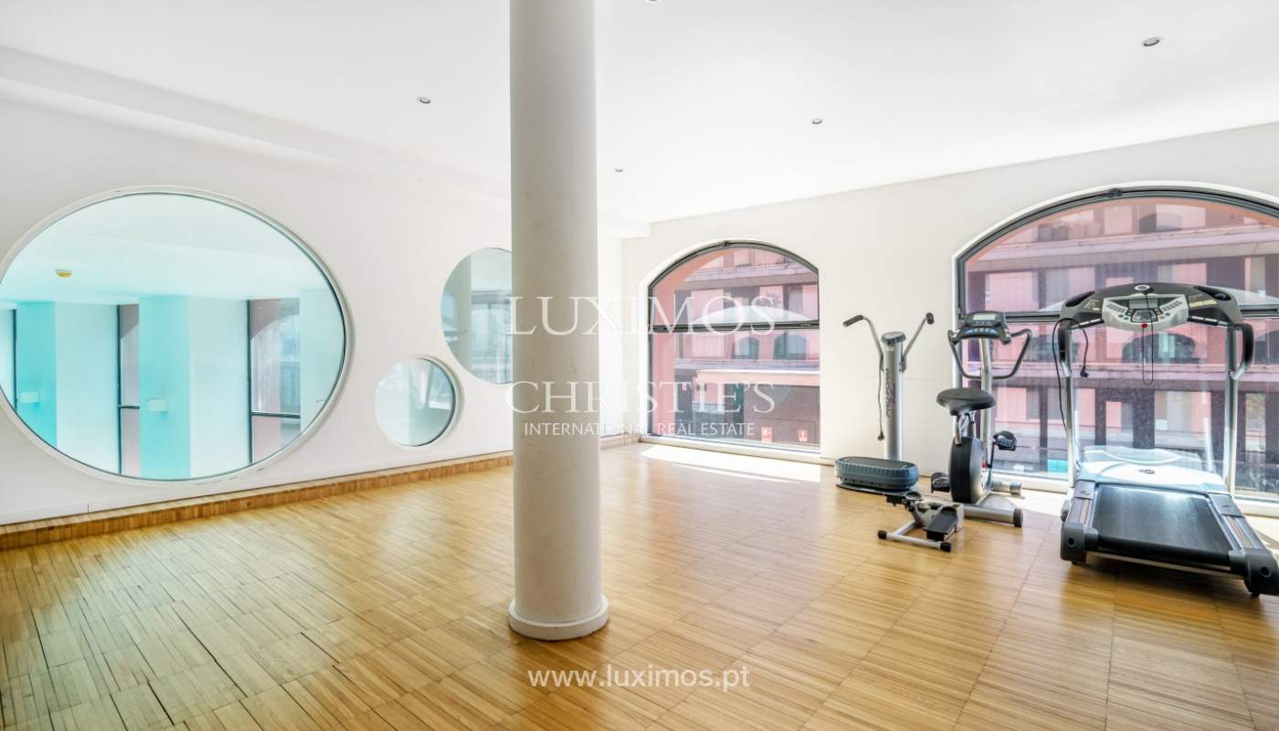 Venda  apartamento duplex de luxo, condominio fechado, Porto, Portugal_100963