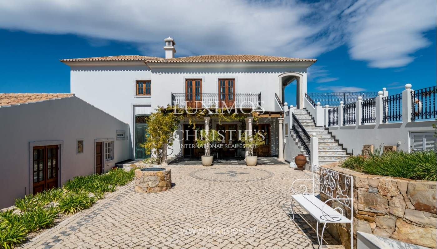 Sale of sea view villa in Moncarapacho, Olhão, Algarve , Portugal