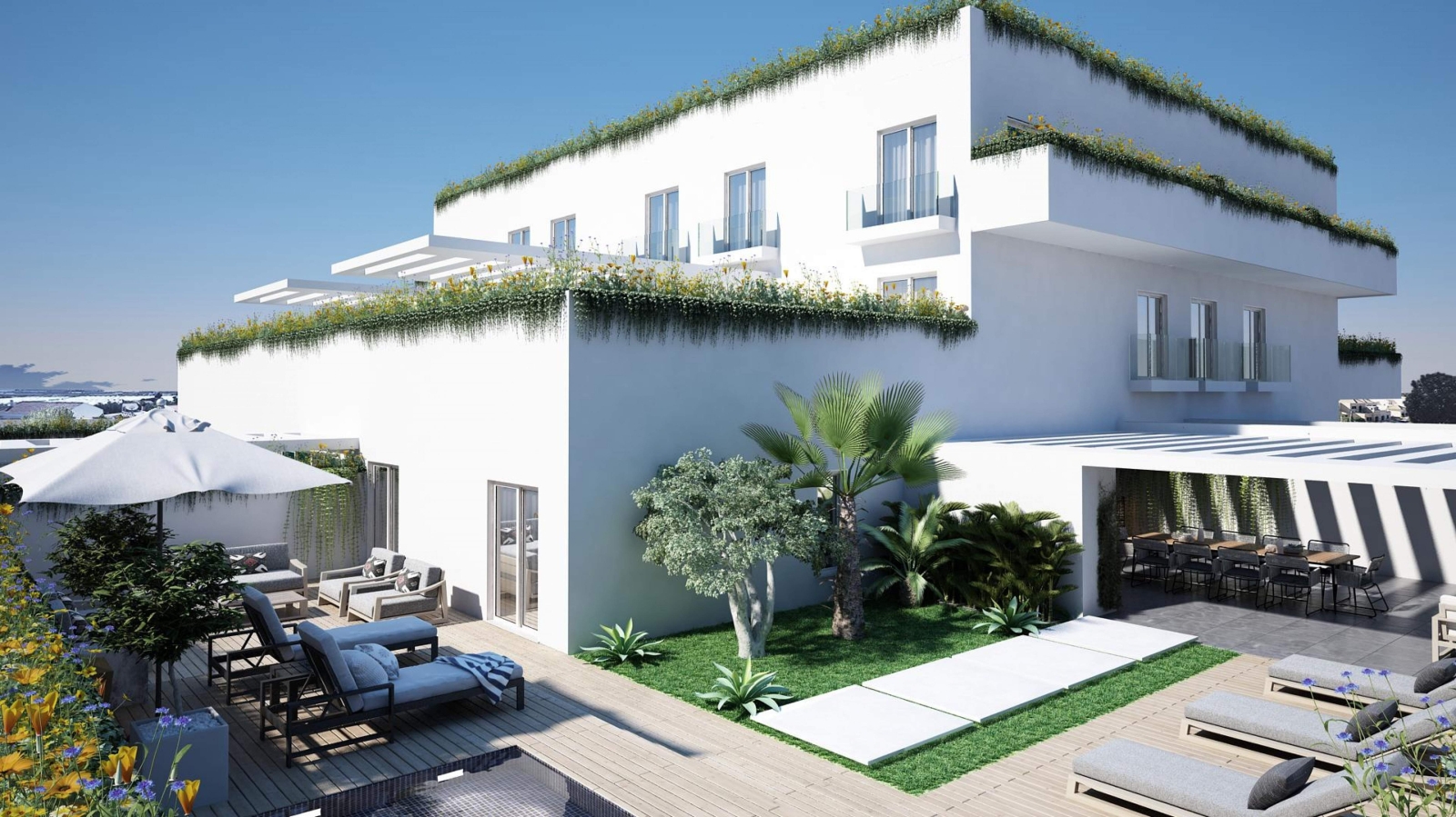 Zu verkaufen neue Wohnung mit Meerblick in Tavira, Algarve, Portugal_102370