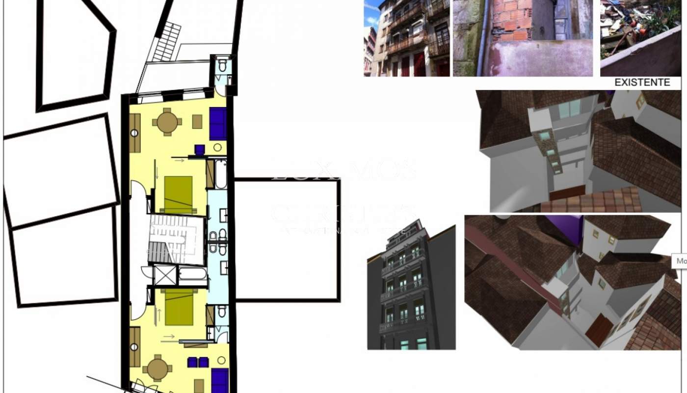 Apartamento novo com varanda para venda no centro do Porto_104897