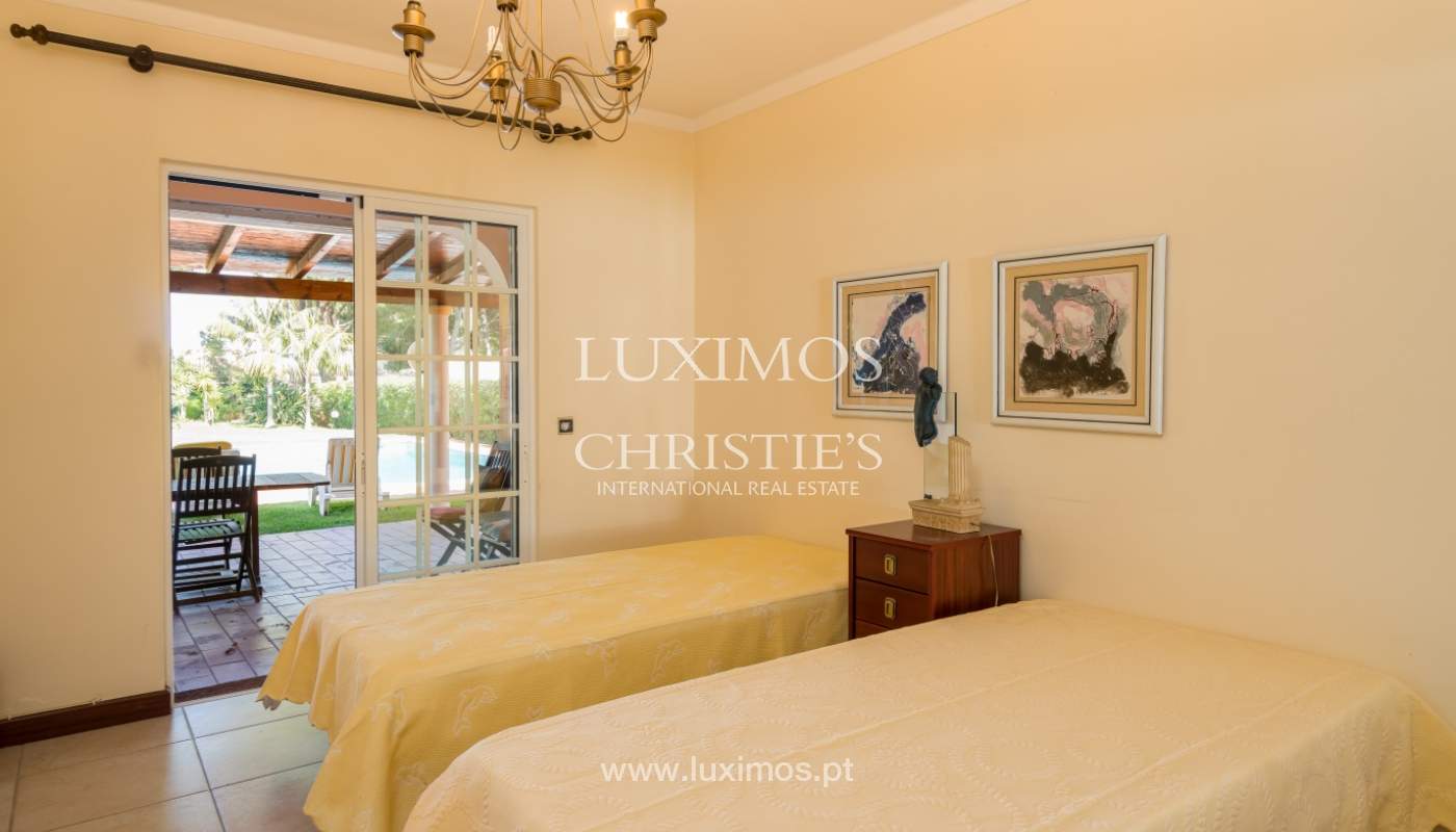 Sale of villa by golf course in Vilamoura, Algarve, Portugal_105430