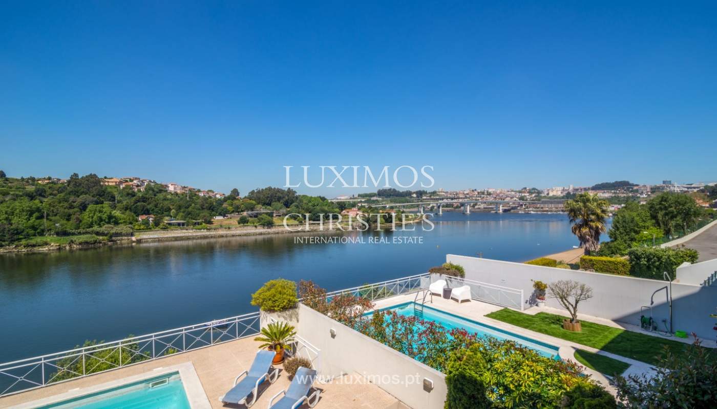 Verkauf Luxus-villa mit swimming-pool und vor dem Fluss, Porto, Portugal_105868