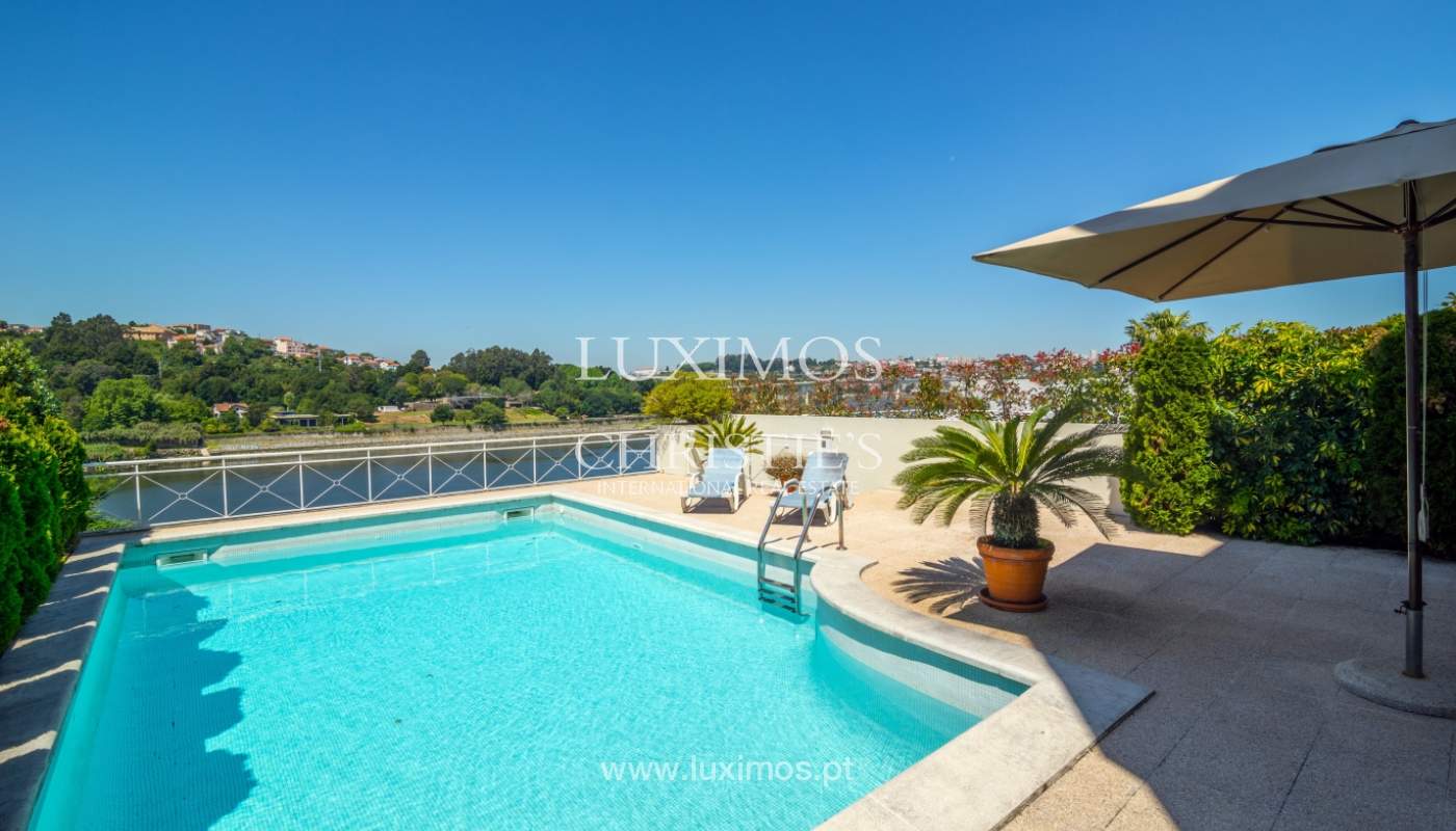 Verkauf Luxus-villa mit swimming-pool und vor dem Fluss, Porto, Portugal_105879
