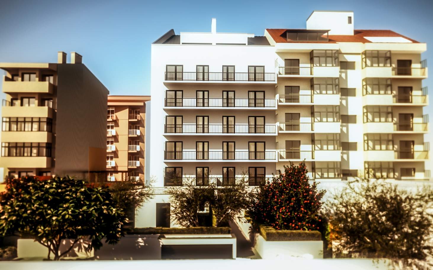 Sale apartment with garden in new development, Porto, Portugal_106279