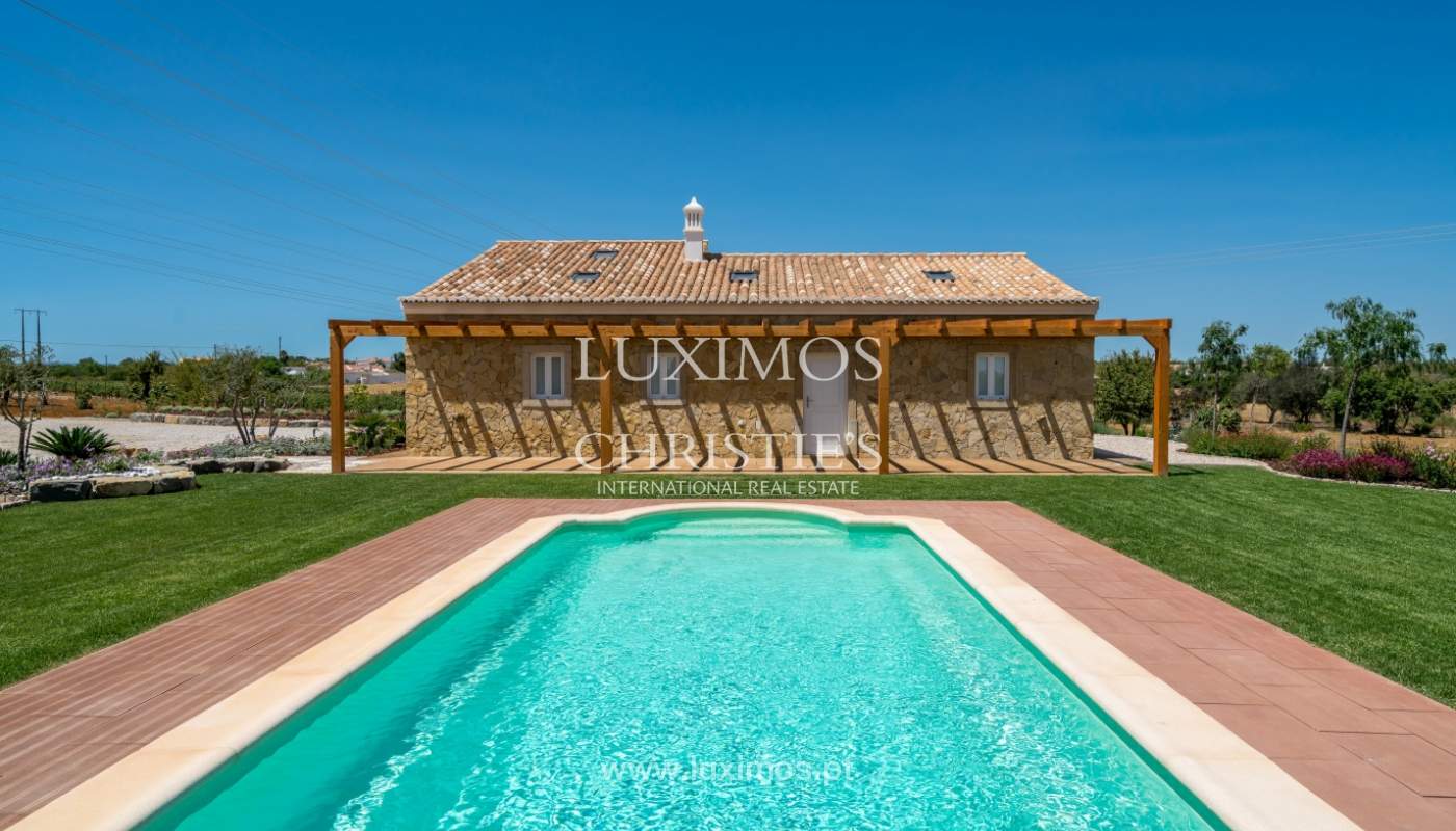Sale renovated farmhouse with pool near Albufeira, Algarve.