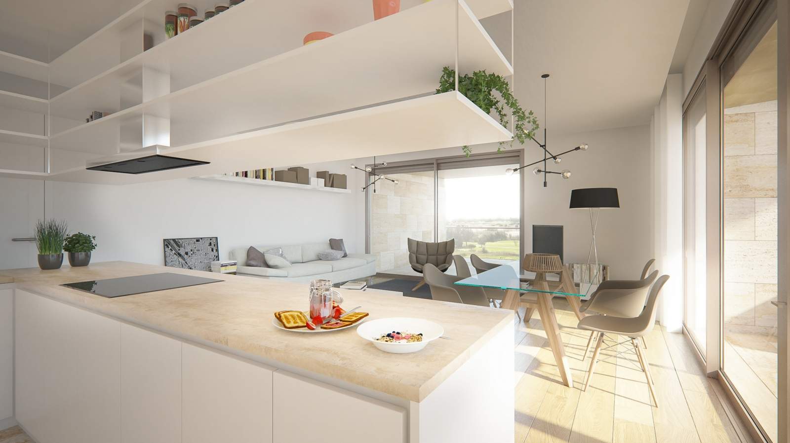 Sale of new apartment near the sea in Vilamoura, Algarve, Portugal_112750