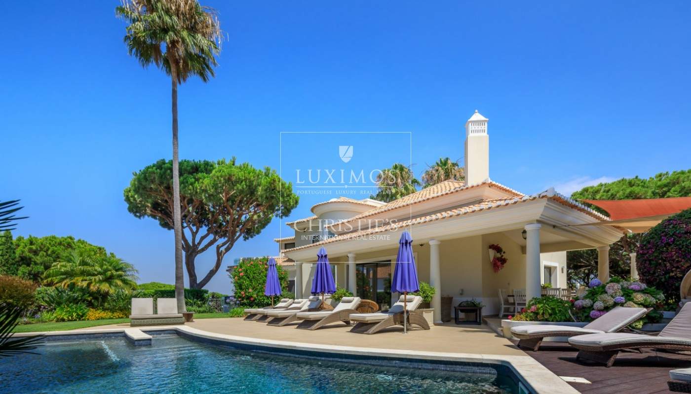 Sale of villa with golf view in Vale do Lobo, Algarve, Portugal