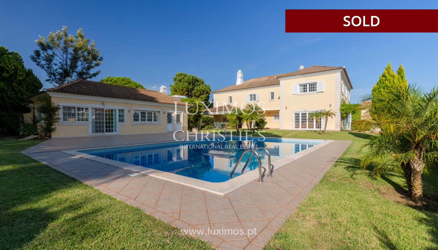 Venda de moradia de luxo frente golfe em Vilamoura, Algarve, Portugal_113510