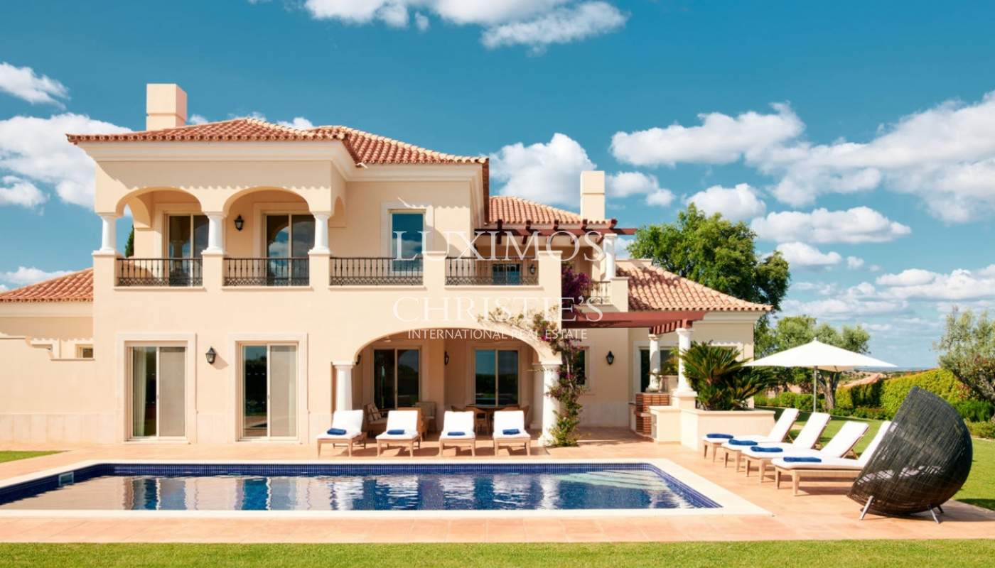 Luxury villa for sale with sea view, in Golf Resort, Algarve, Portugal