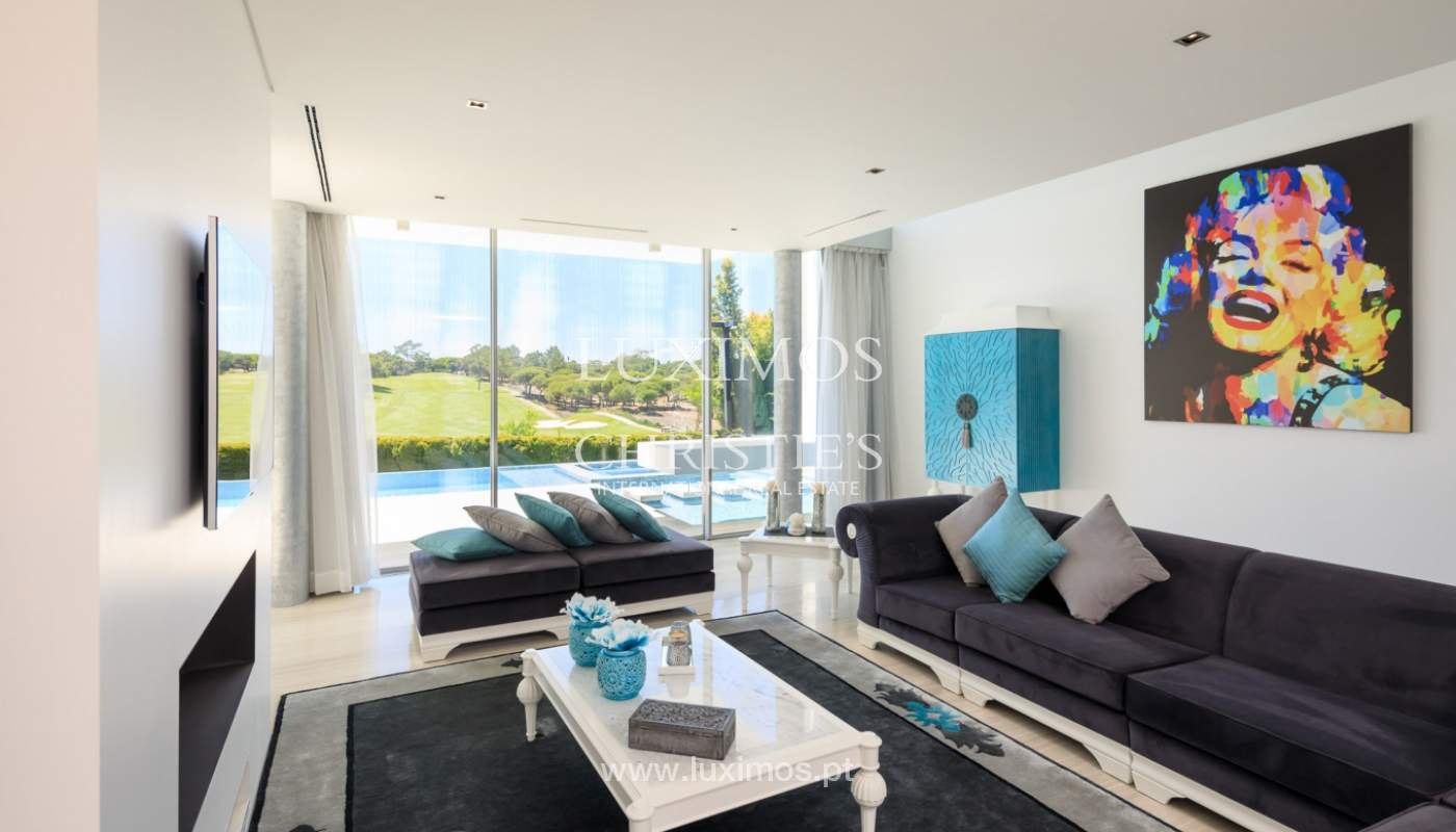 Villa moderne à vendre sur le golf à Vale do Lobo, Algarve, Portugal_113886