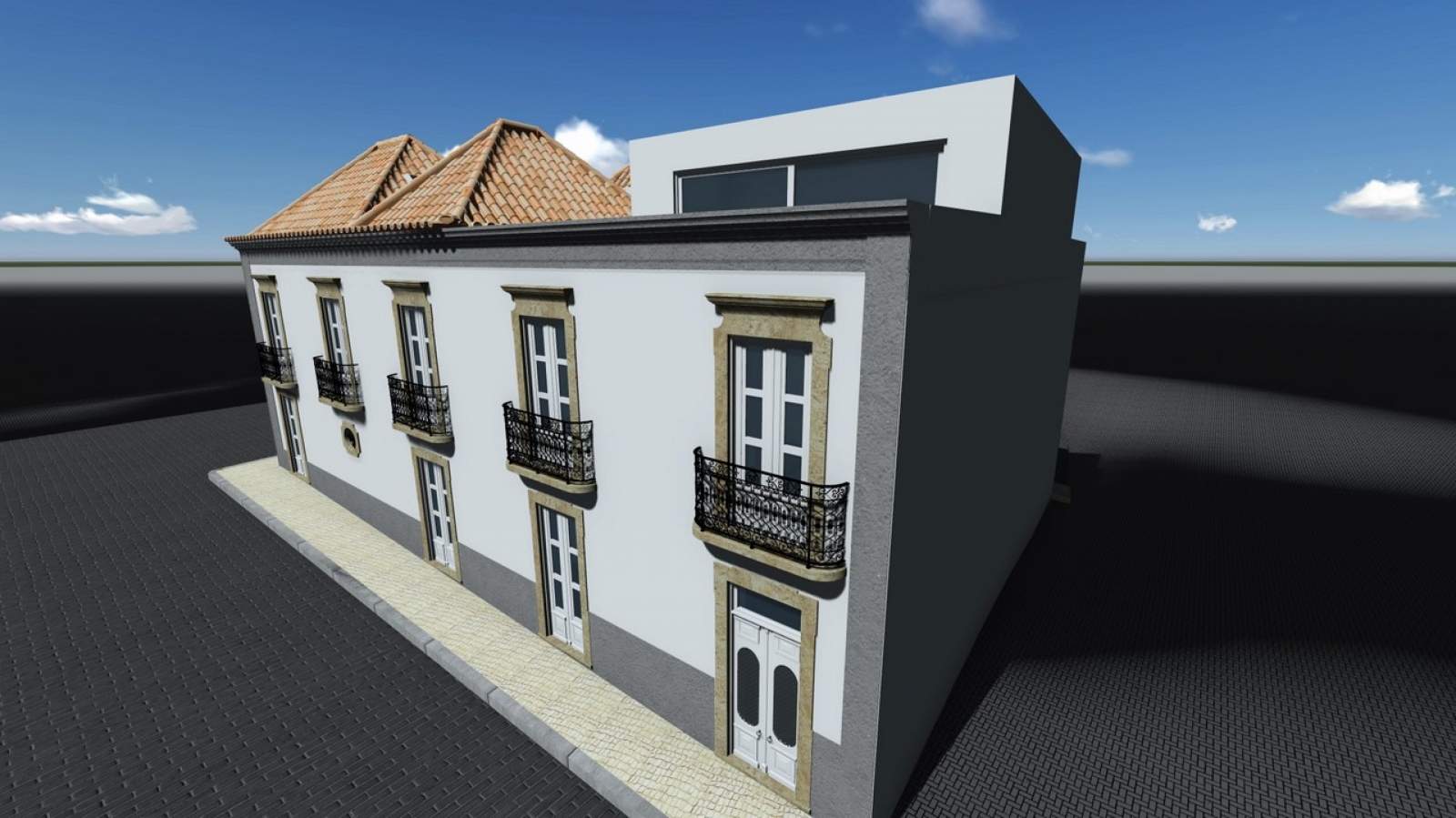 Venda de apartamento triplex novo no centro de Faro, Algarve_114199