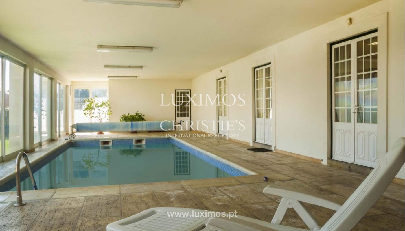 Moradia unifamiliar com piscina interior em Vila Real _11555