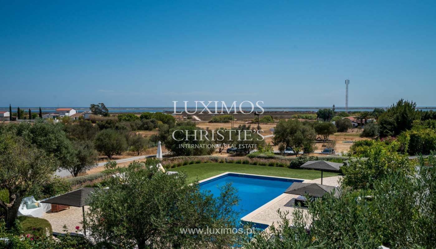 Venta de finca con vistas al mar en Fuseta, Olhão, Algarve, Portugal