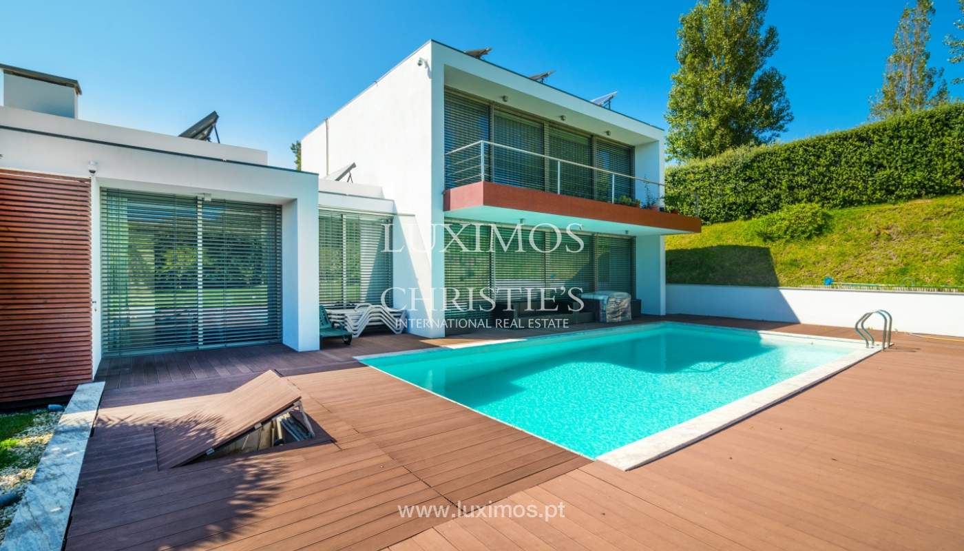 Venta de villa contemporánea con jardín y piscina, V.N. Gaia, Portugal_118114