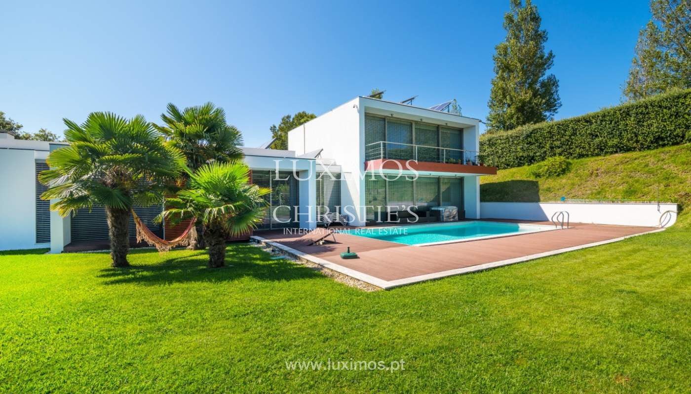 Venta de villa contemporánea con jardín y piscina, V.N. Gaia, Portugal_118117