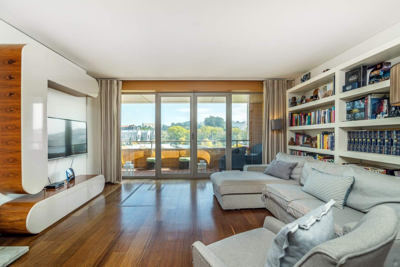 Venta apartamento en condominio privado con vistas río, Porto,Portugal_121030