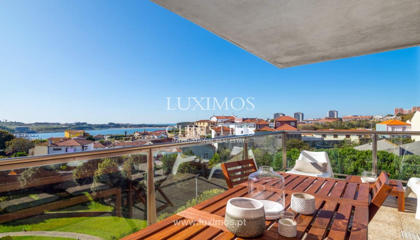 Luxury apartment for sale, with sea and river views, Porto, Portugal