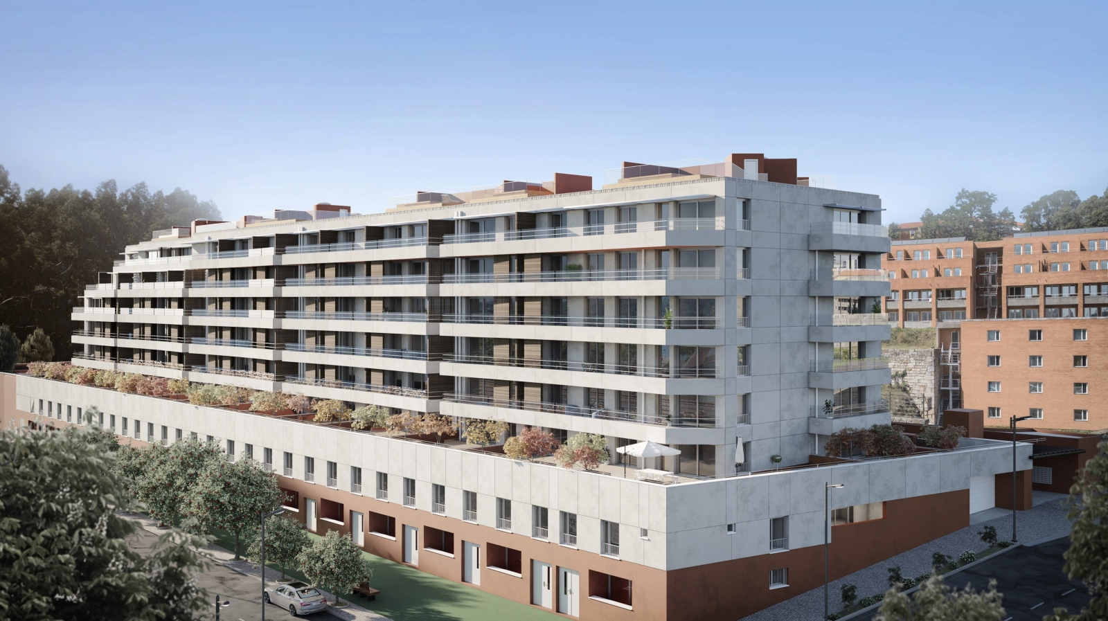 Piso nuevo de 4 dormitorios con balcón y vistas al río, Oporto, Portugal_124072