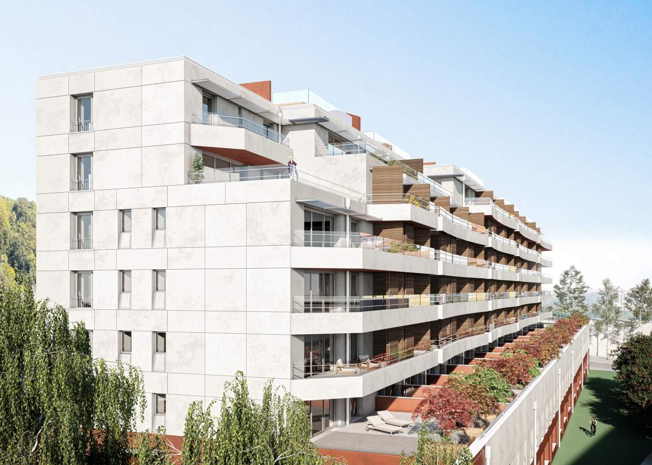 Penthouse nueva de 2 dormitorios con piscina y vistas al río, Oporto, Portugal_124660