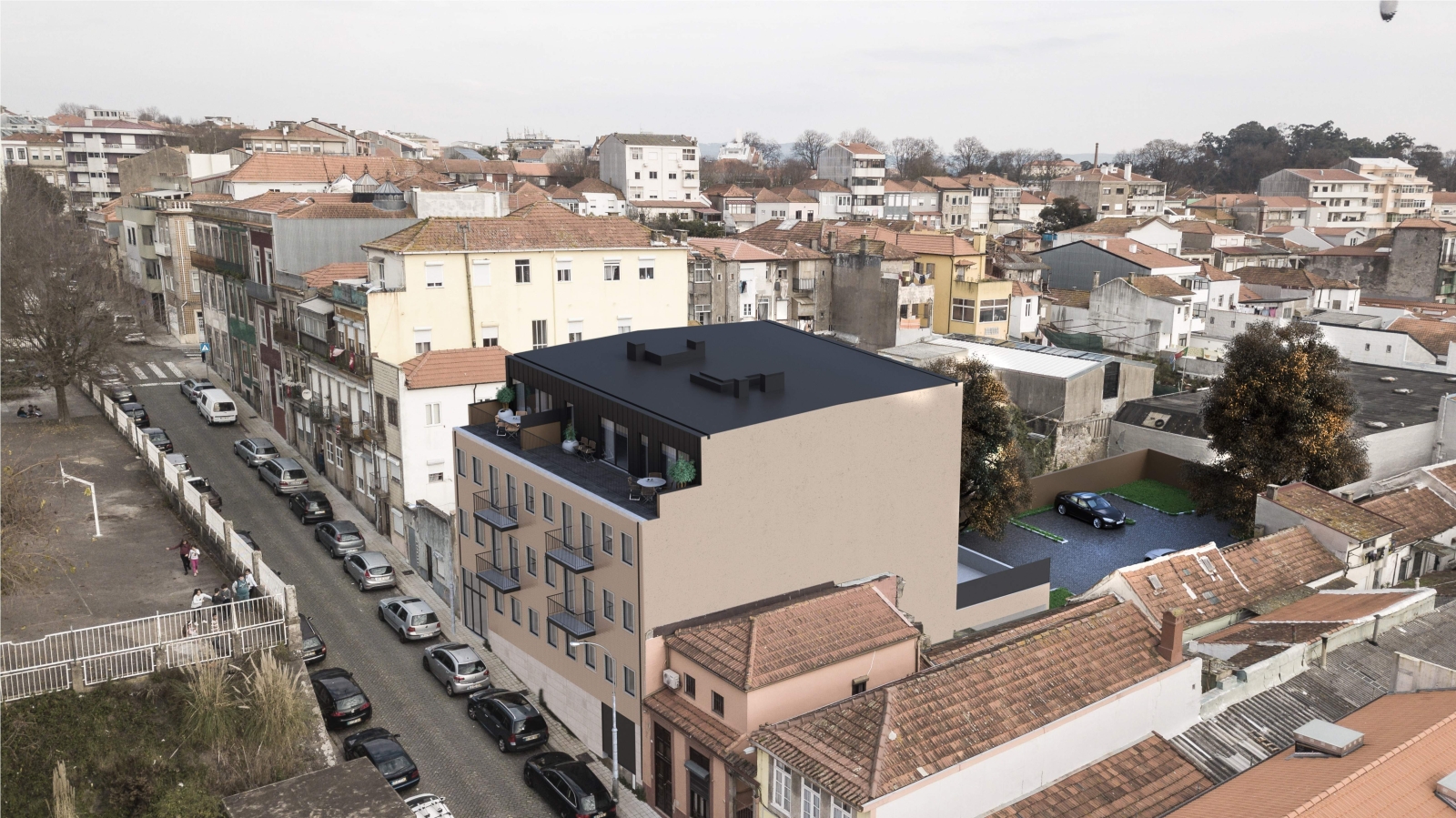 Wohnung neu und modern, zum Verkauf, im Zentrum von Porto, Portugal_124871