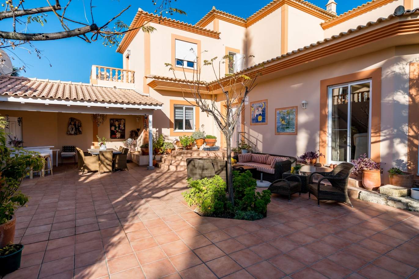 Verkauf einer Villa mit Meer und Bergblick in Loulé, Algarve, Portugal_125678