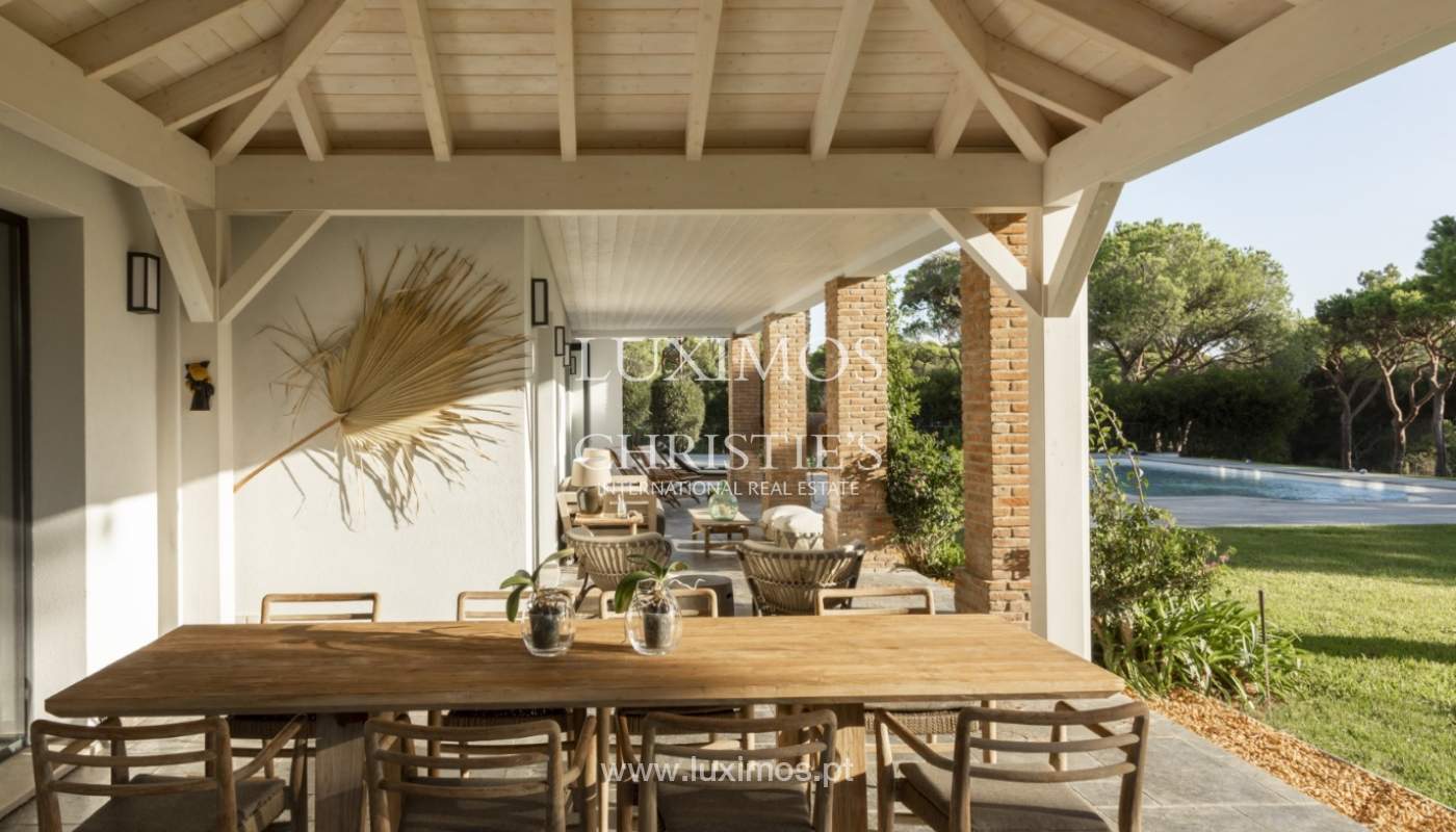 Venda de moradia de luxo frente golfe em Vilamoura, Algarve, Portugal_125731