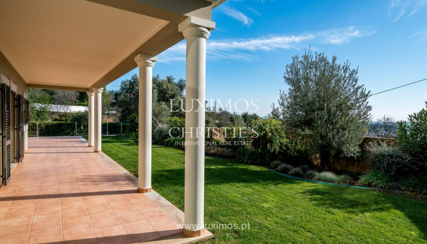 Venda de moradia com piscina e vista mar em Boliqueime, Algarve_127561
