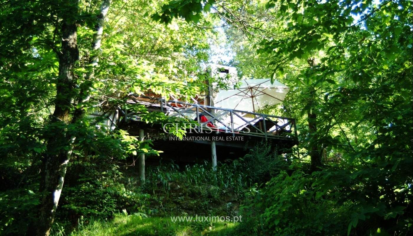 Landhaus mit Blick auf den Fluss und die Berge, Vieira do Minho, Portugal_12983