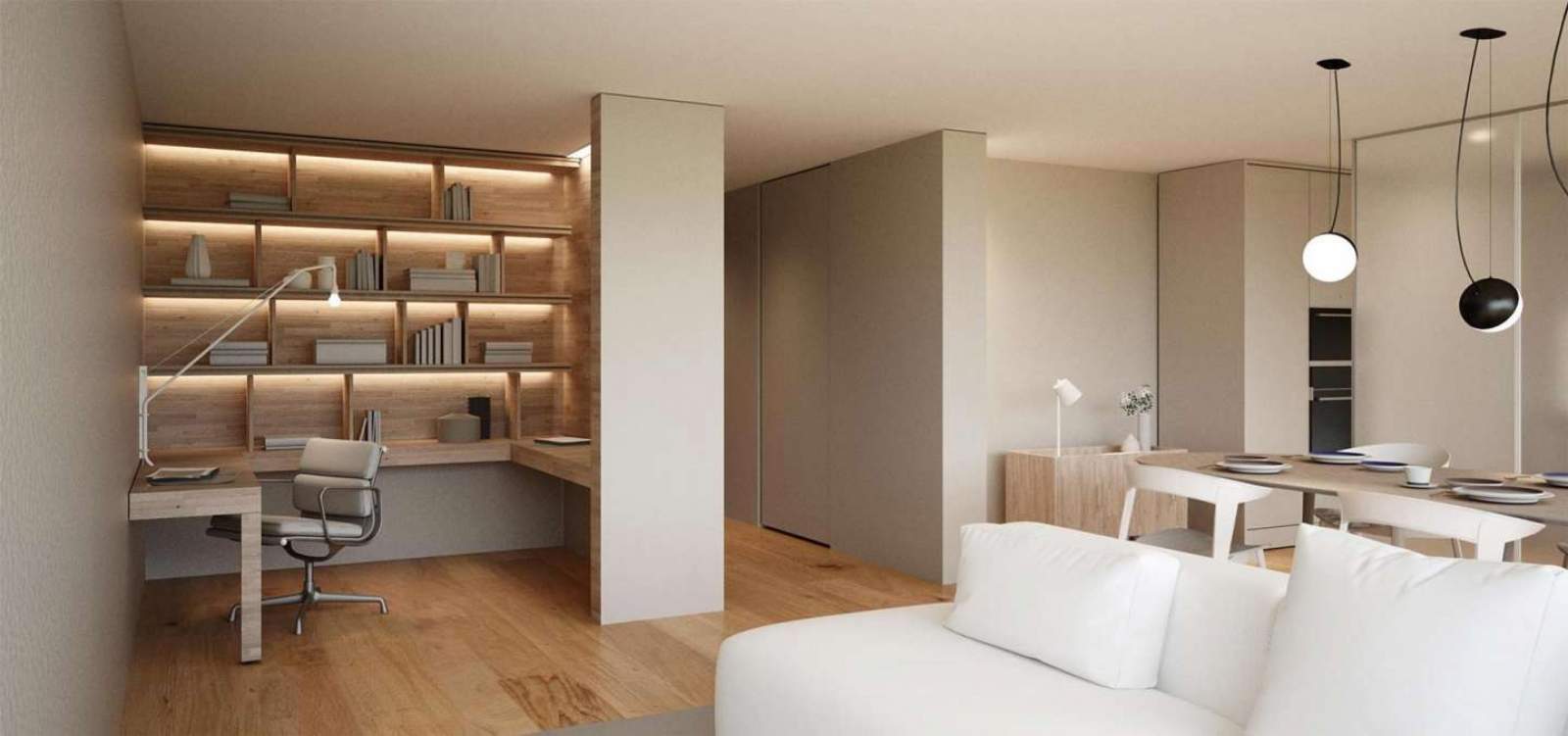 Nuevo y moderno apartamento, en condominio, Leça da Palmeira, Portugal_133551