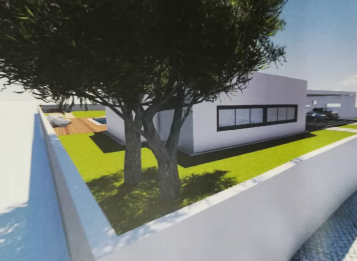 Neue zeitgenössische Villa zu verkaufen in Olhão, Algarve, Portugal_134596