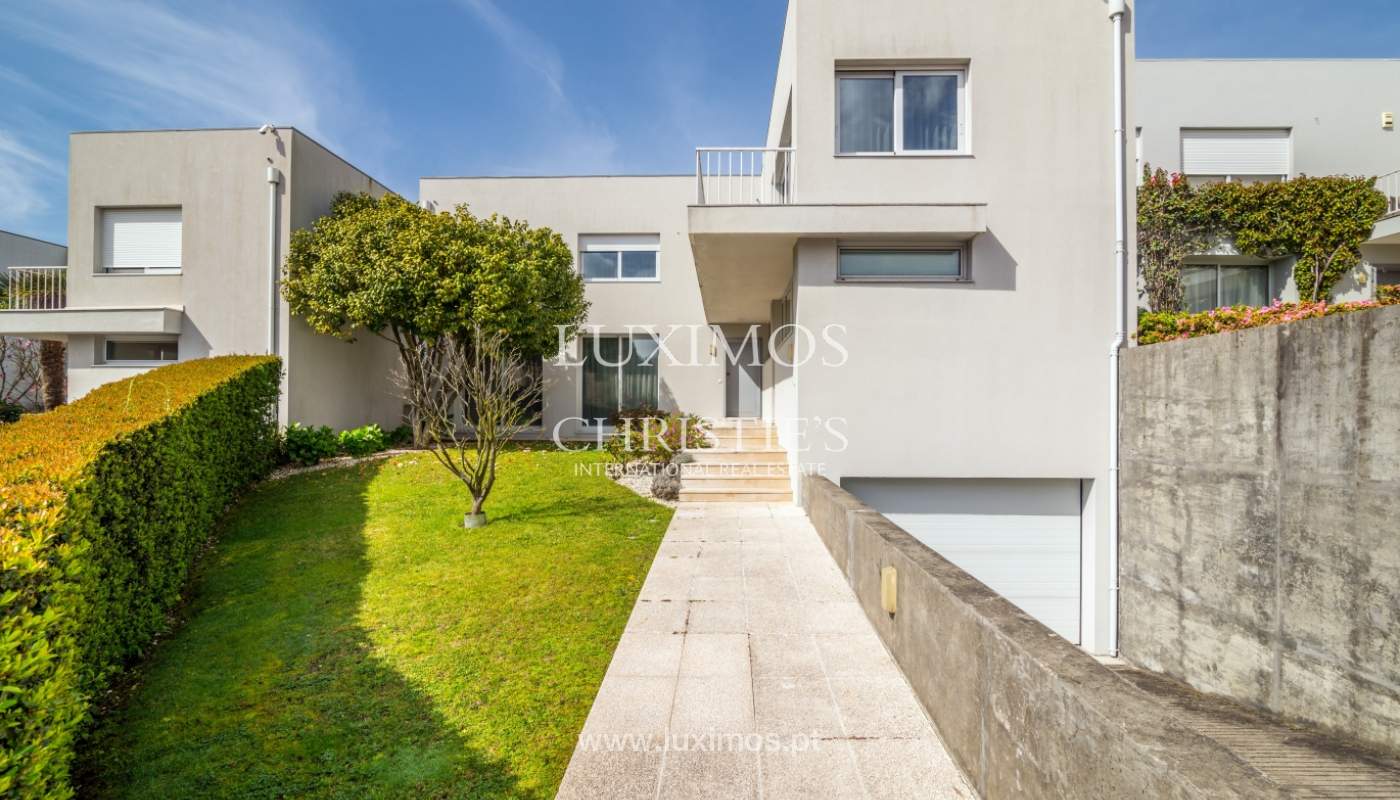 Modern house for sale, near the city park, in Porto, Portugal a luxury
