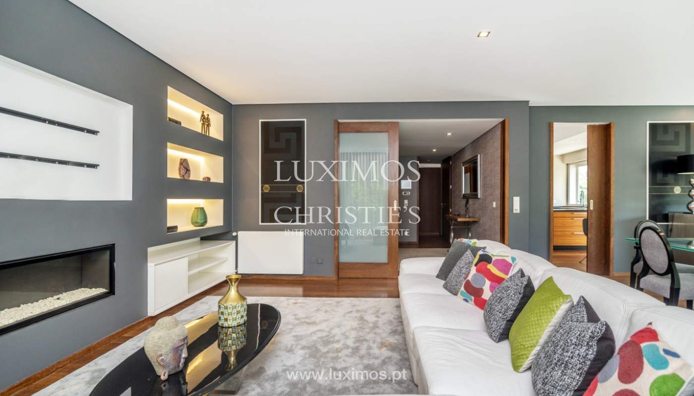 Arrendamento de apartamento com vista de rio em condomínio fechado, no Porto_139974