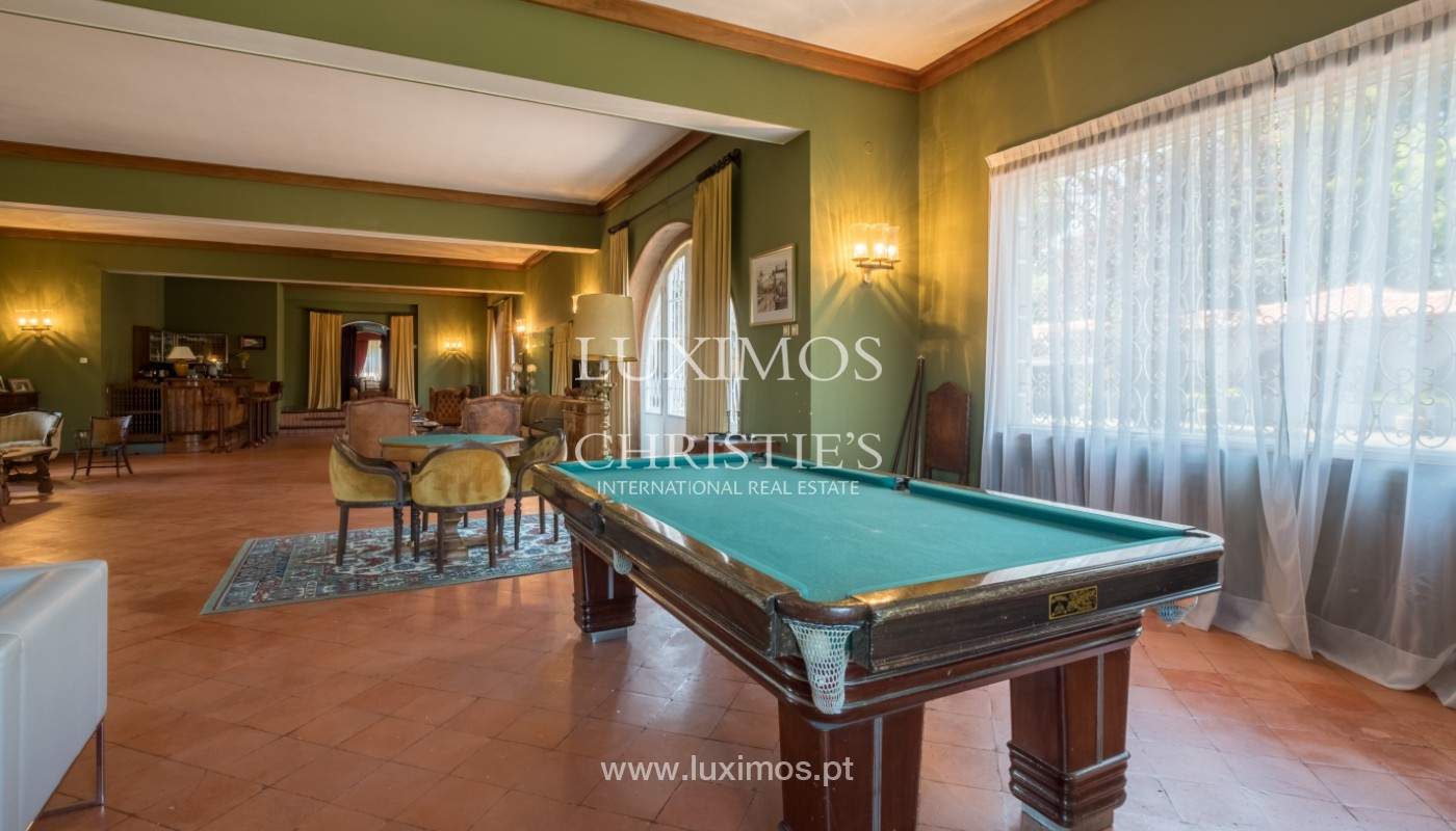 Sale of country house, with gardens and pool, V. N. Famalicão, Portugal_141201