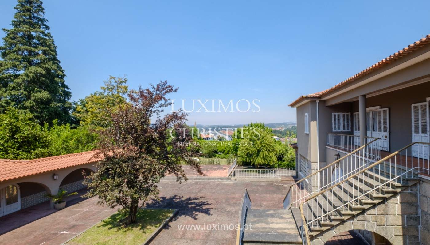 Sale of country house, with gardens and pool, V. N. Famalicão, Portugal_141256