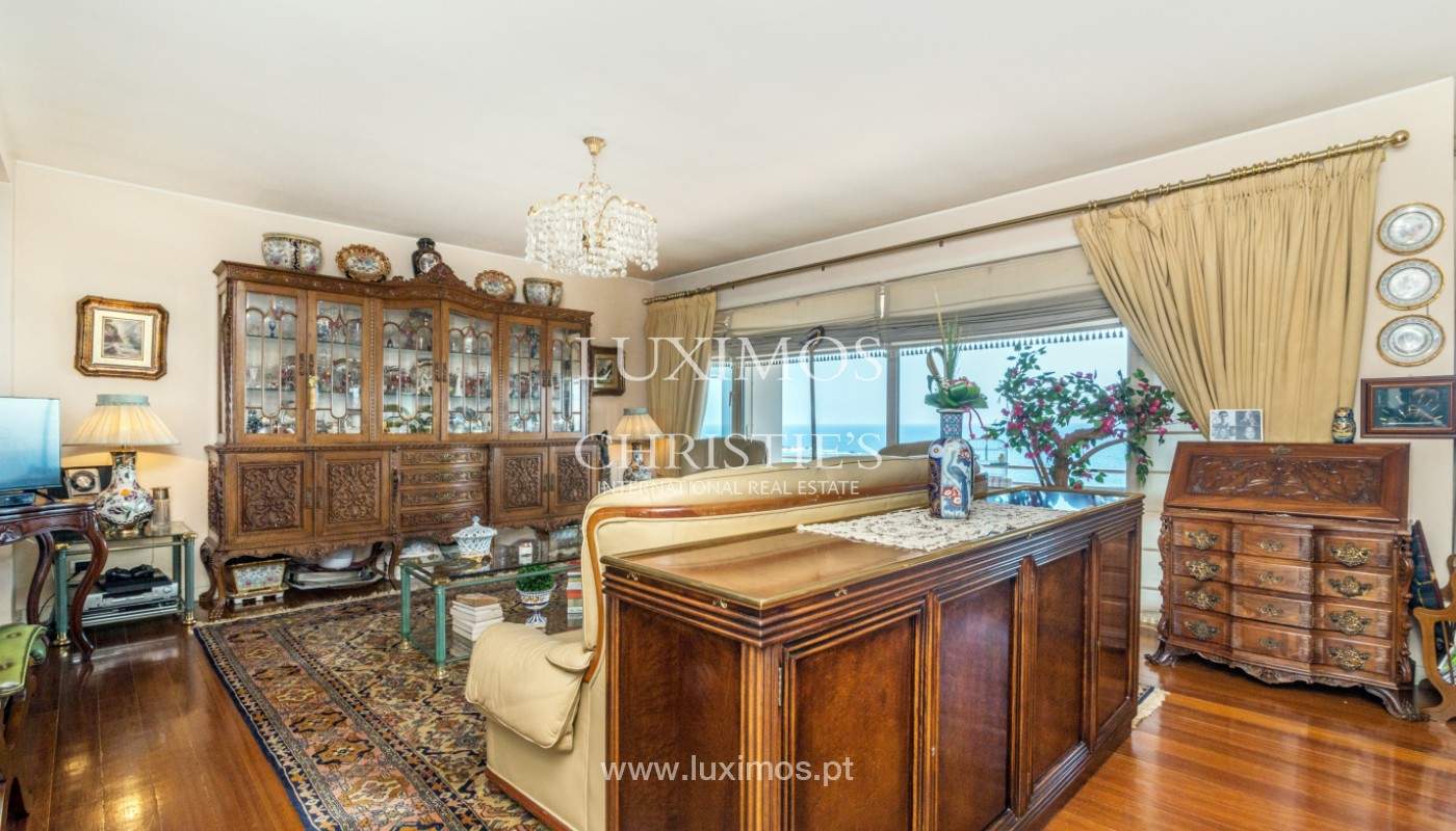 Venda de apartamento, em primeira linha de mar, Foz do Douro, Portugal_141288