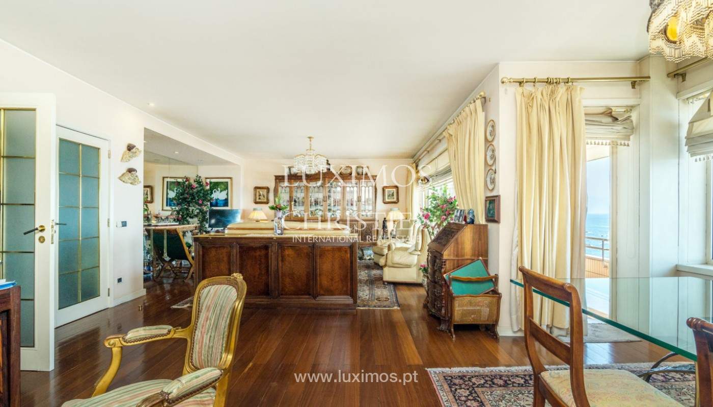Venda de apartamento, em primeira linha de mar, Foz do Douro, Portugal_141290