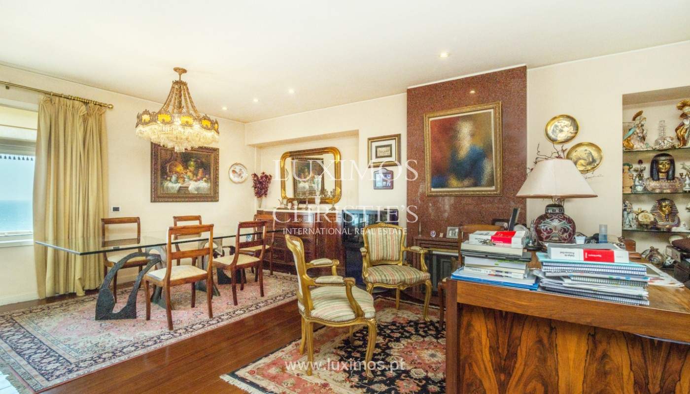 Venda de apartamento, em primeira linha de mar, Foz do Douro, Portugal_141291