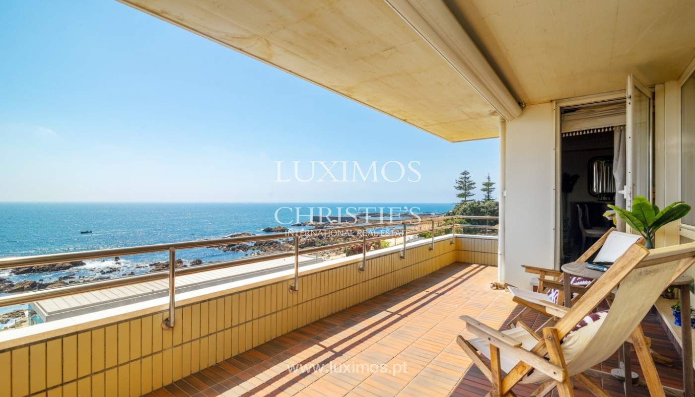 Apartamento, em primeira linha de mar, para venda, Foz do Douro, Porto