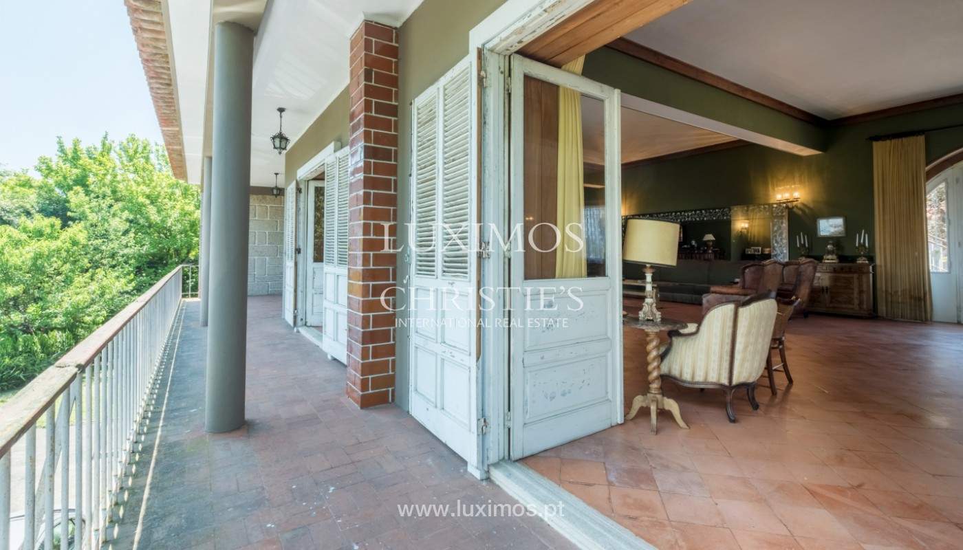Sale of country house, with gardens and pool, V. N. Famalicão, Portugal_141317