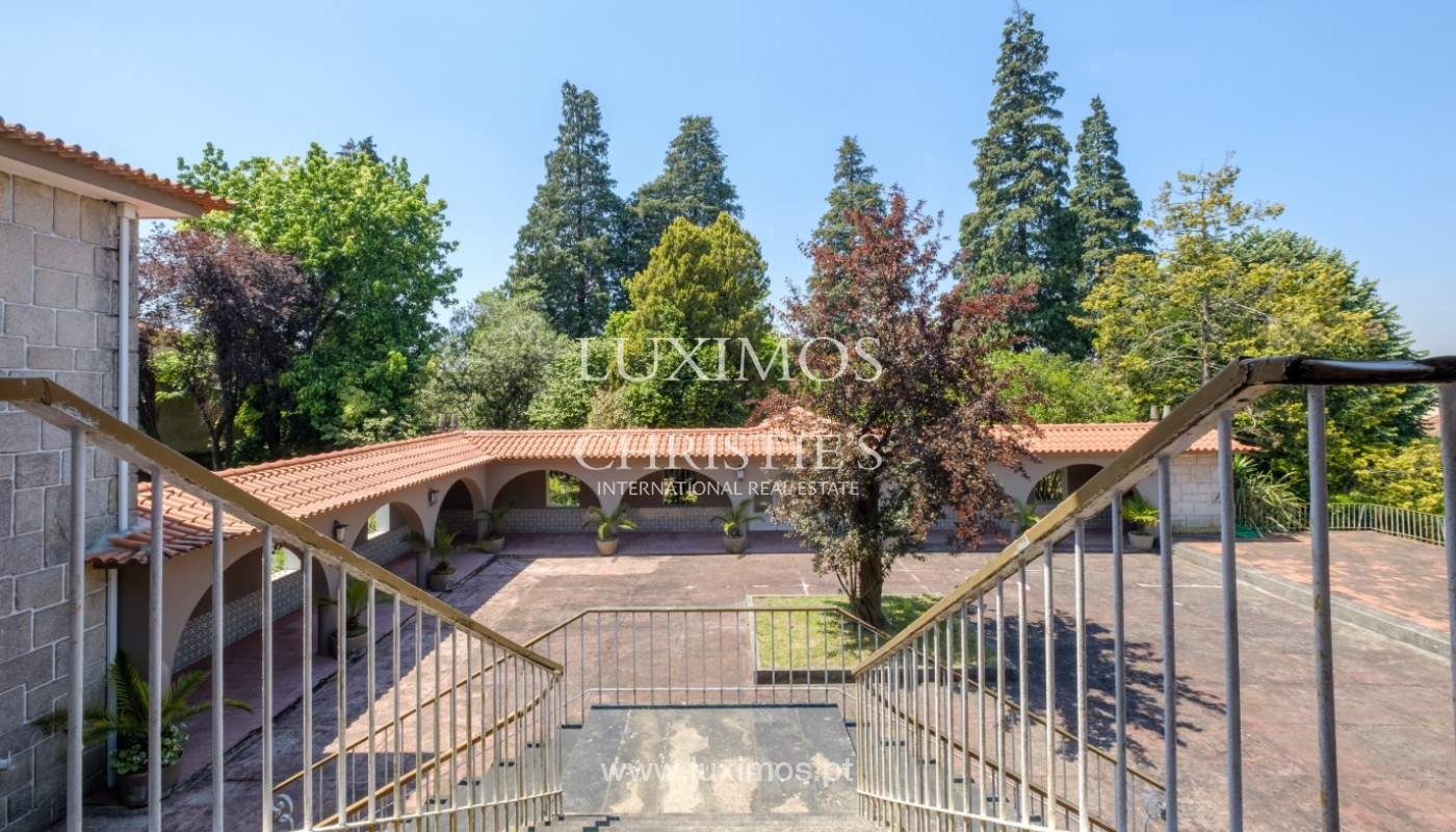 Sale of country house, with gardens and pool, V. N. Famalicão, Portugal_141325