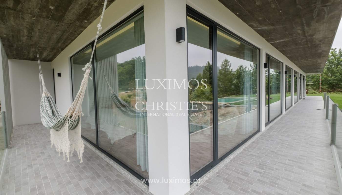 Sale: villa w/ river views, pool and garden, Vieira Minho, Braga, Portugal_142560