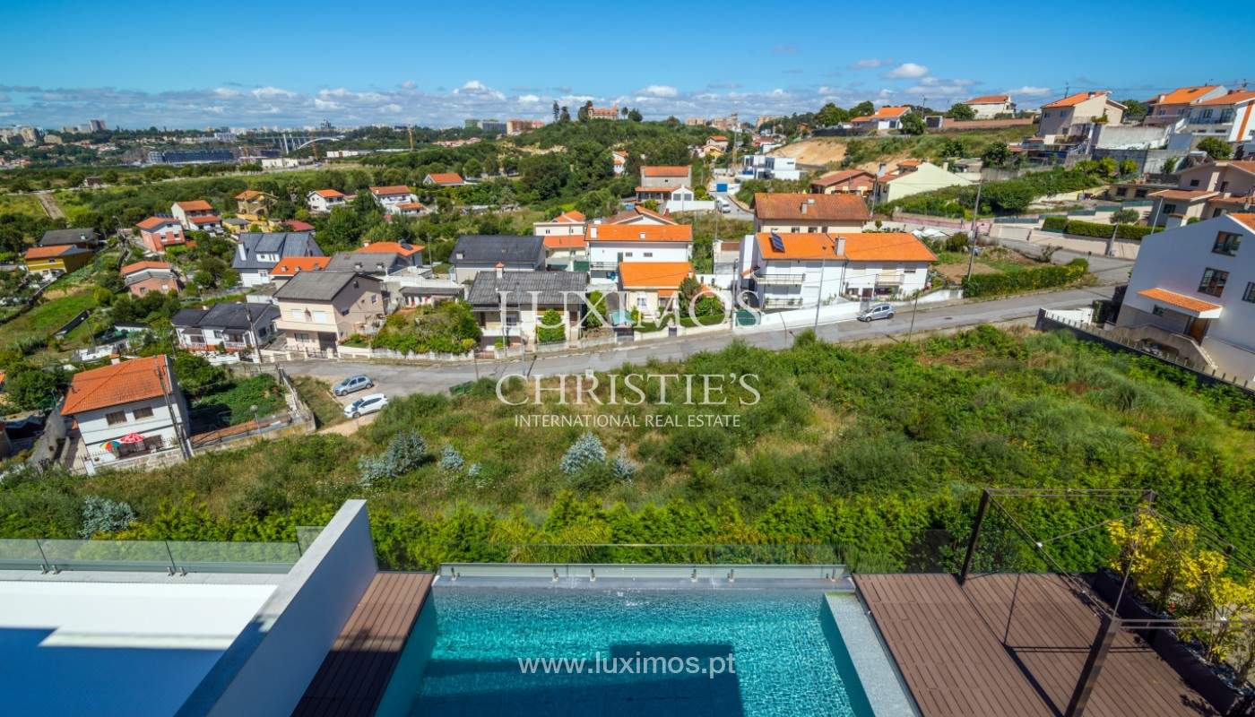 Moradia com vista rio e mar, para venda, em Canidelo_144986