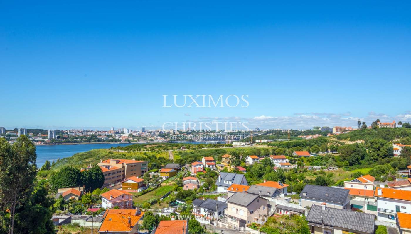 Moradia com vista rio e mar, para venda, em Canidelo_144991