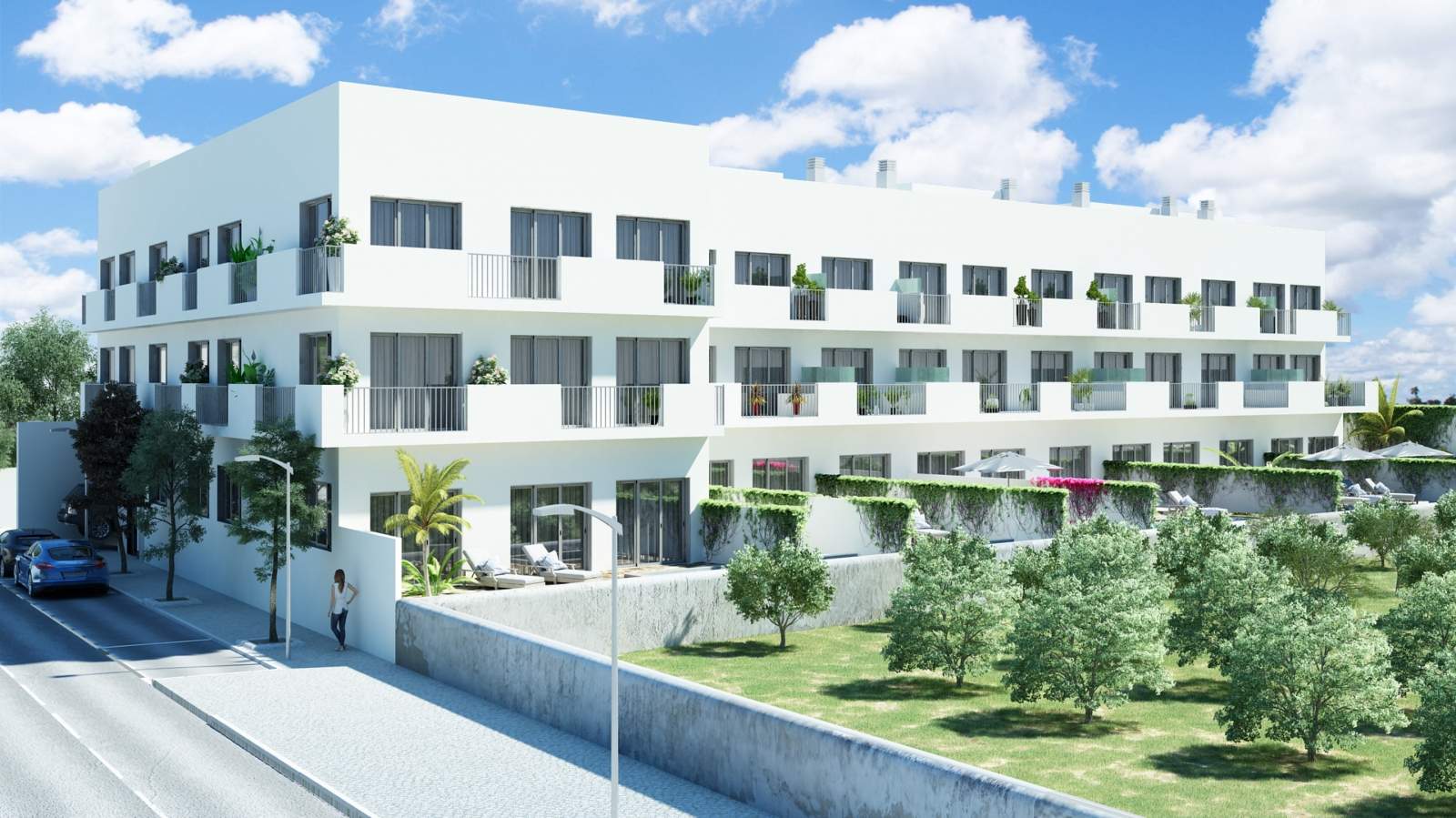 Apartamento novo, com terraço e piscina, Tavira, Algarve_145851