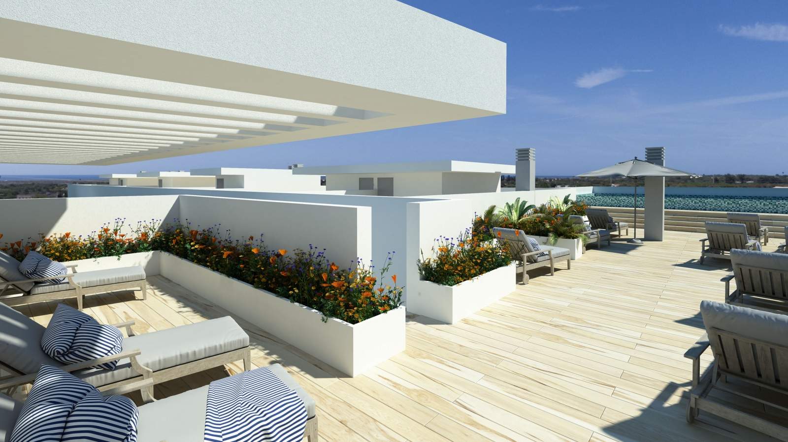 Apartamento novo, com terraço e piscina, Tavira, Algarve_145854